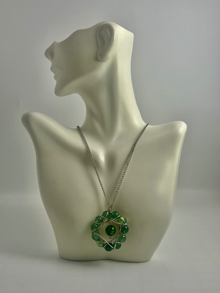 Aventurine Quartz Pendant Necklace