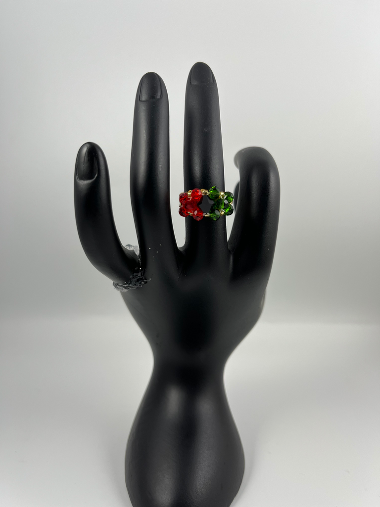 Afrocentric Beaded Ring