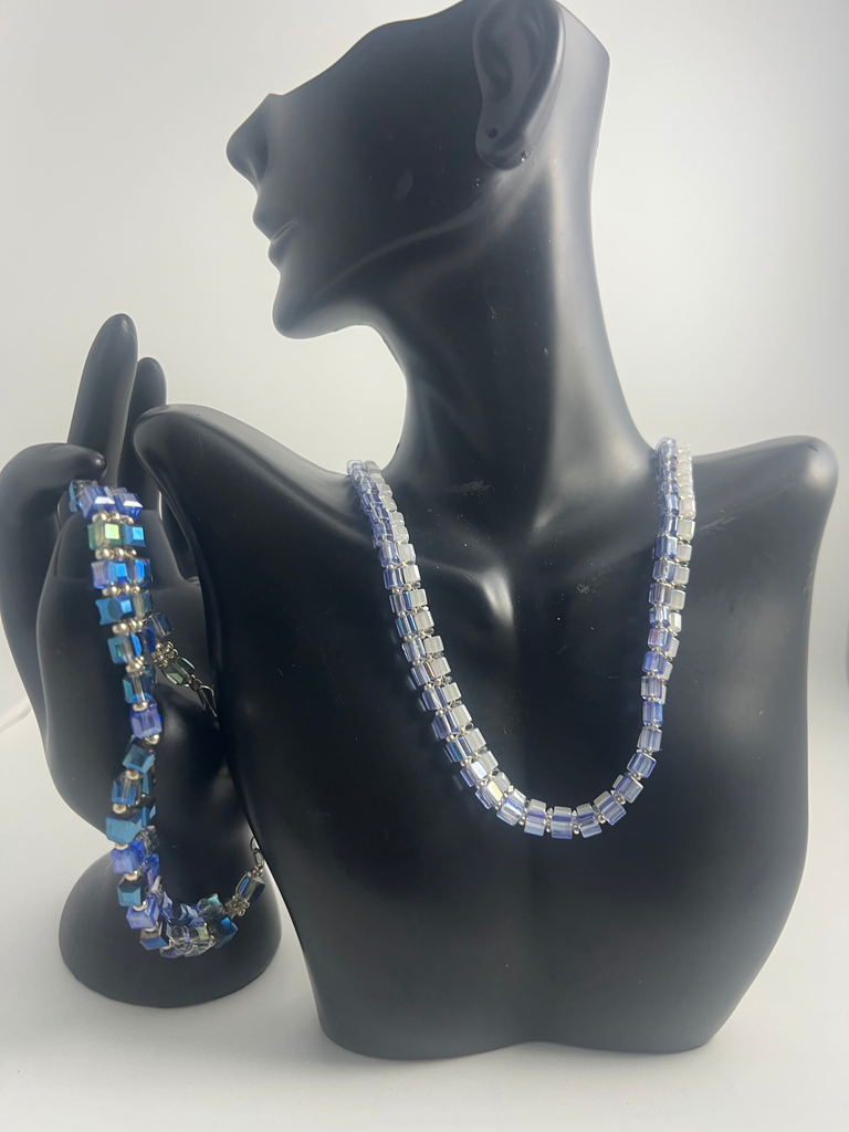 [RPC-AE] ✨ Azure Empress – Necklace & Bracelet Set