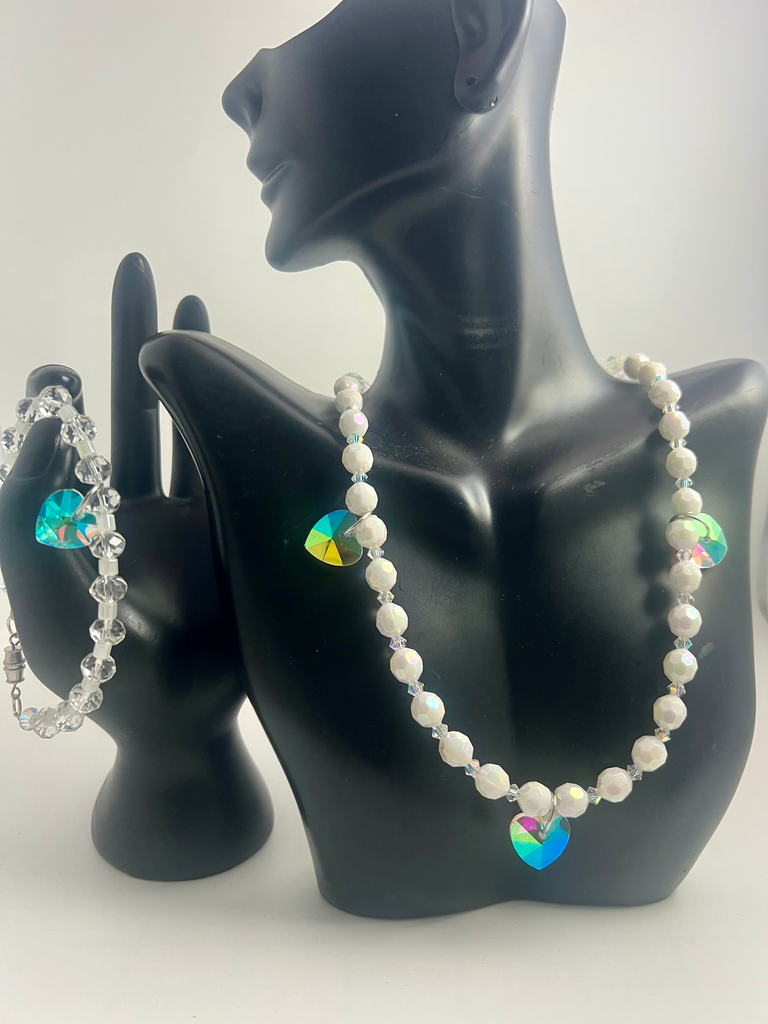 [RPC-FRSG] Frosted Grace – Necklace & Bracelet Set